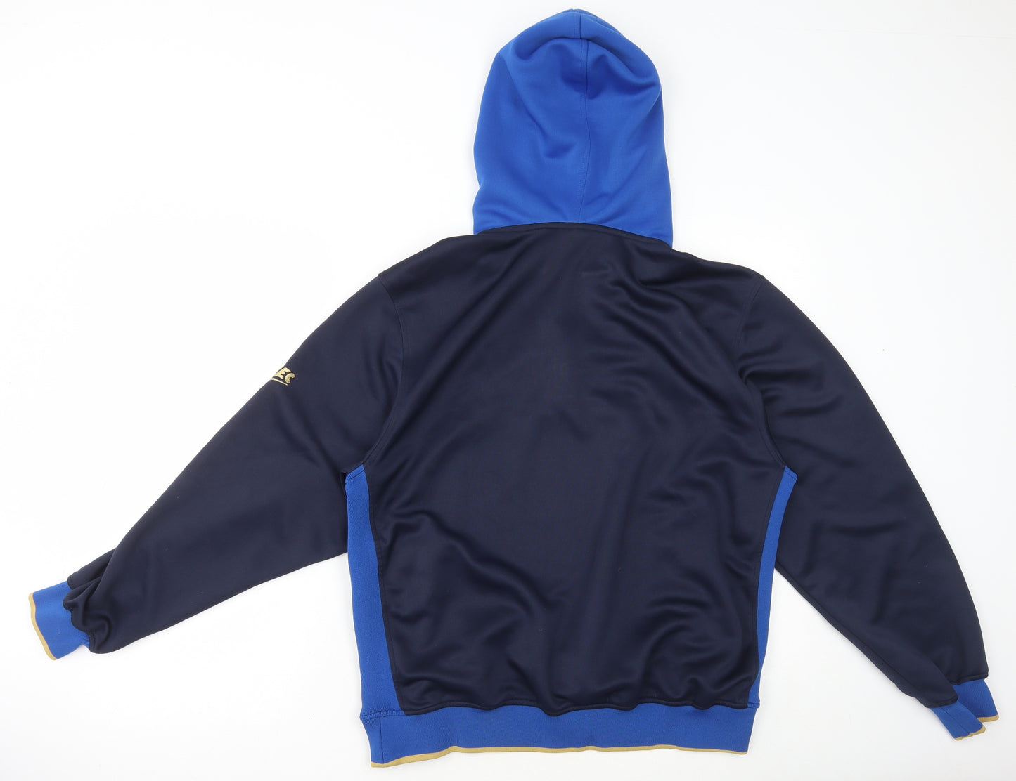 Avec Mens Blue Polyester Full Zip Hoodie Size M - Hartlepool FC