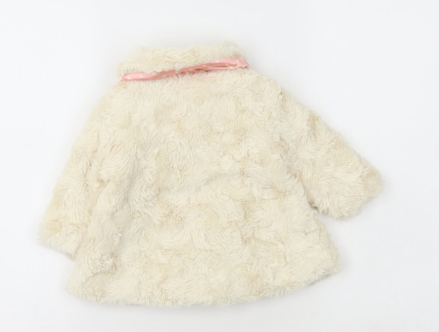 Nutmeg Girls Ivory Jacket Coat Size 3-6 Months