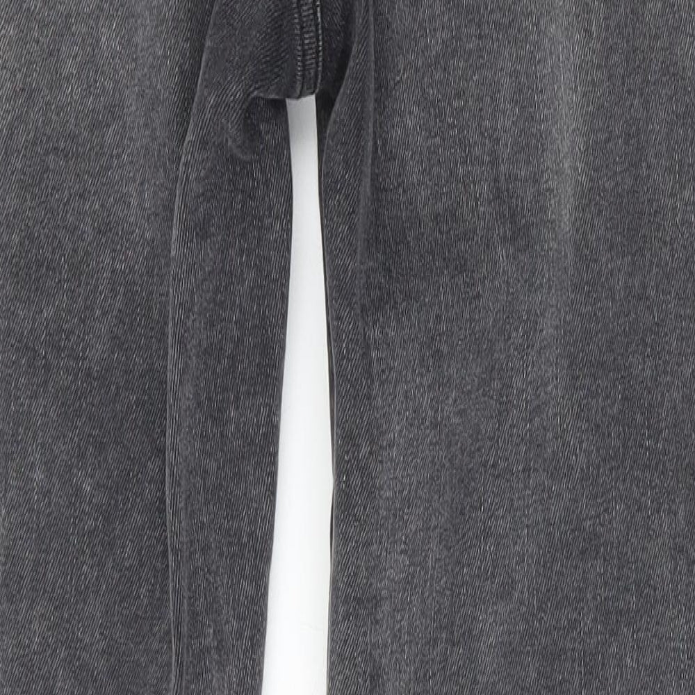 George Womens Black Cotton Skinny Jeans Size 12 L29 in Regular