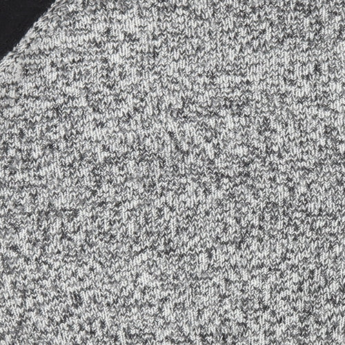 New Look Womens Grey Round Neck Geometric Acrylic Pullover Jumper Size 14