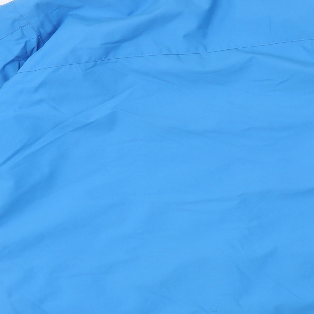 Quiksilver Womens Blue Varsity Jacket Coat Size 14