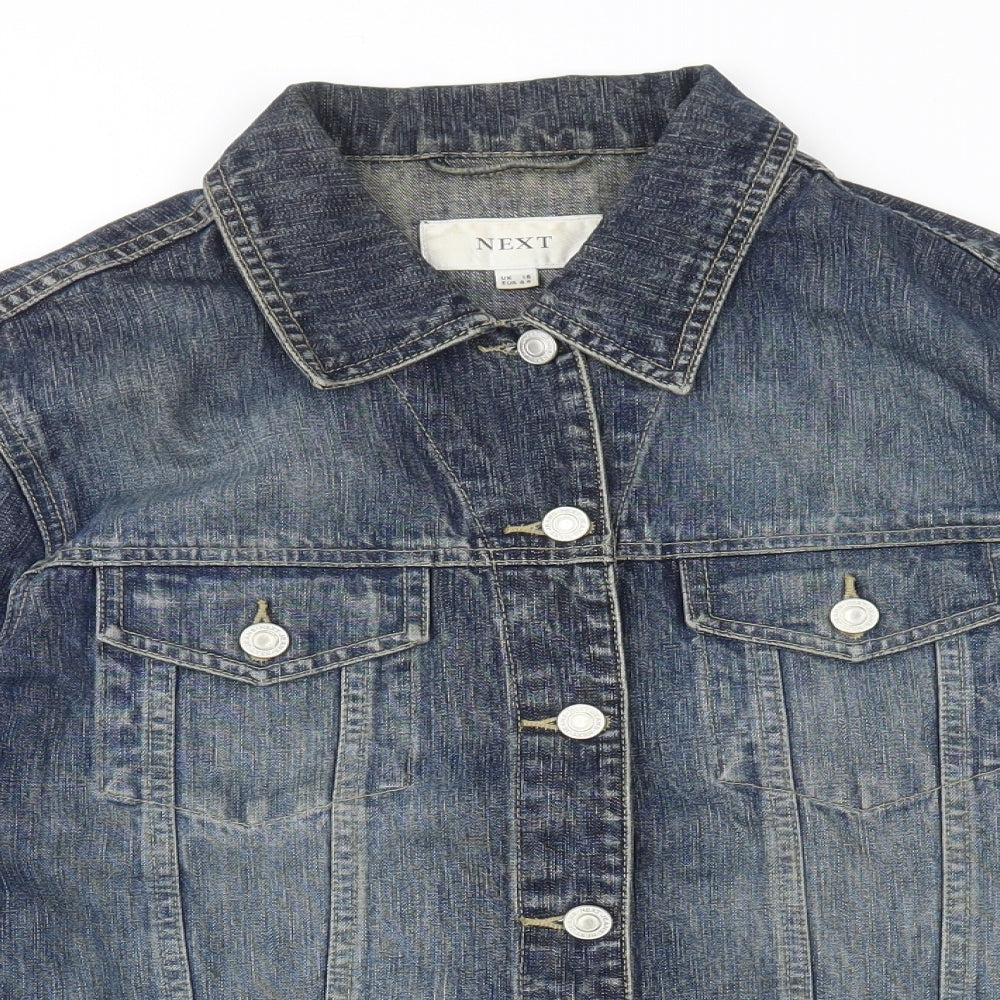 NEXT Womens Blue Jacket Size 16