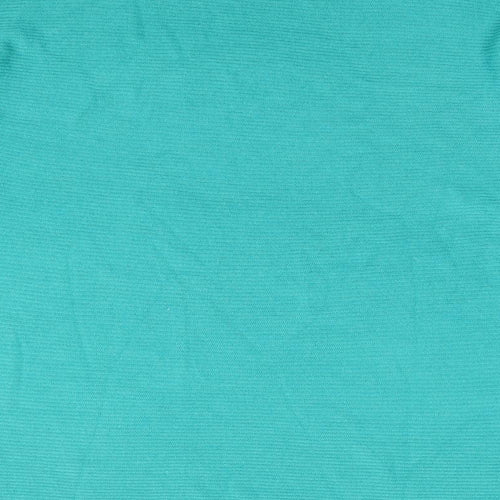 Bonmarché Womens Green Round Neck Acrylic Pullover Jumper Size 20