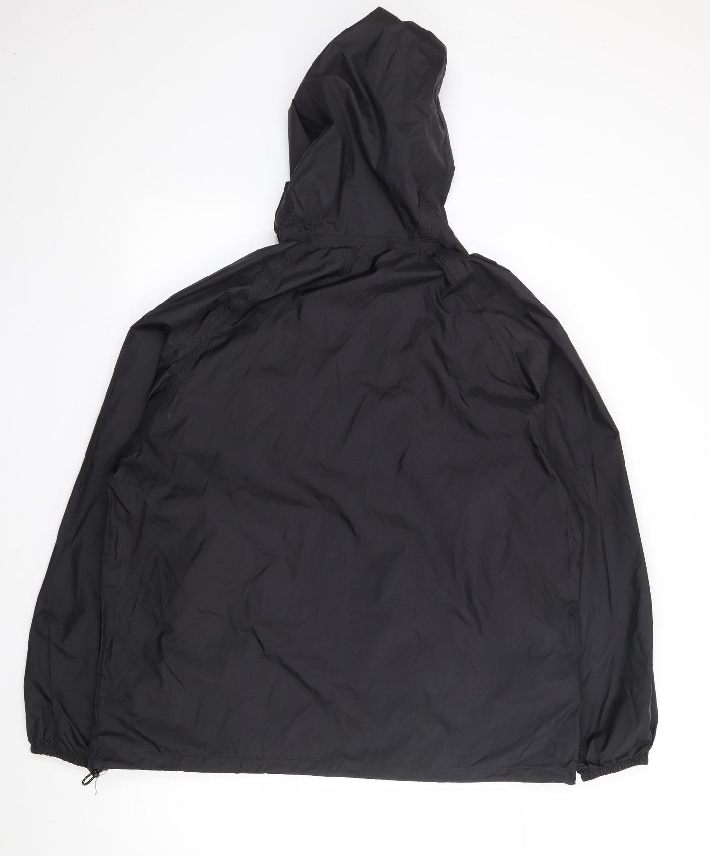 TOG 24 Mens Black Rain Coat Coat Size L Zip