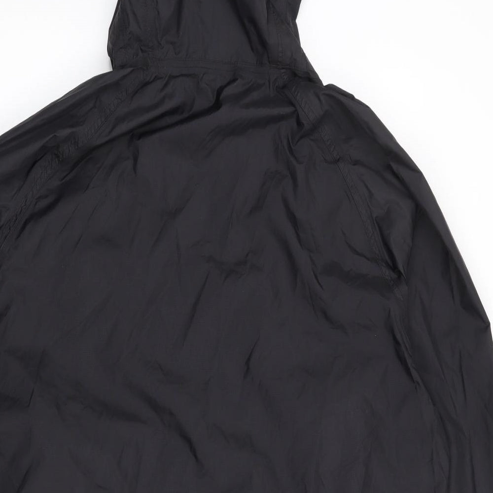 TOG 24 Mens Black Rain Coat Coat Size L Zip