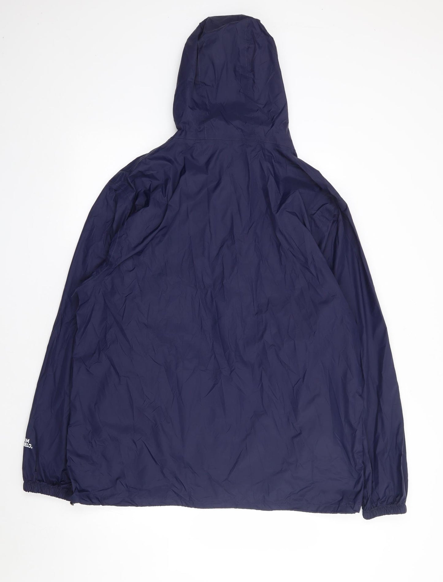 Peter Storm Mens Blue Rain Coat Coat Size XL Zip