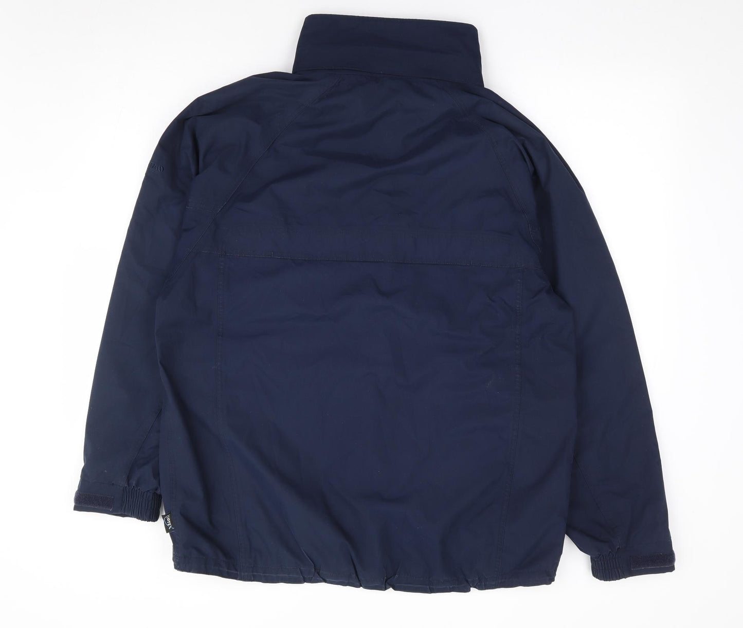 Ragatta Mens Blue Rain Coat Coat Size M Zip