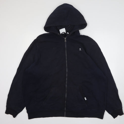 TOG 24 Mens Blue Cotton Full Zip Hoodie Size Big 5X