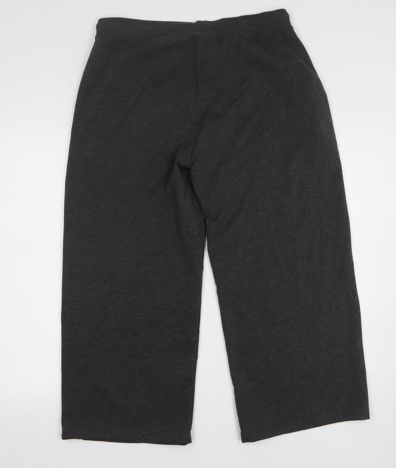 ESMARA Womens Grey Polyester Sweatpants Trousers Size 12 L25 in Regular