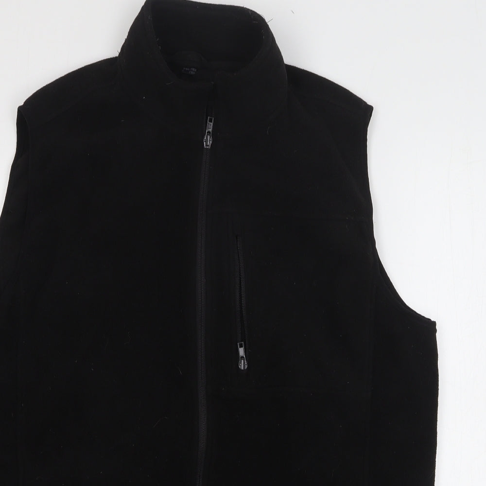 Parkside Mens Black Polyester Full Zip Sweatshirt Size XL