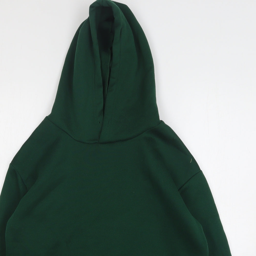 Shein Womens Green Polyester Pullover Hoodie Size M