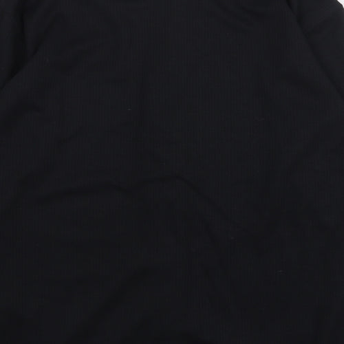 South Lodge Womens Black Round Neck Polyester Cardigan Jumper Size M