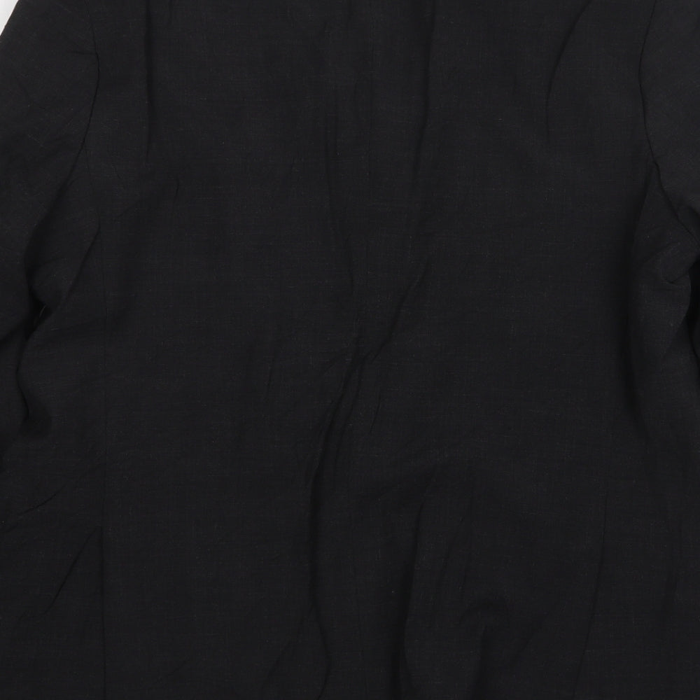 Impressions Mens Grey Wool Jacket Suit Jacket Size 40