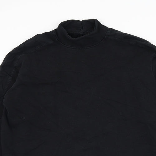 River Island Womens Black Polyester Pullover Sweatshirt Size S Pullover