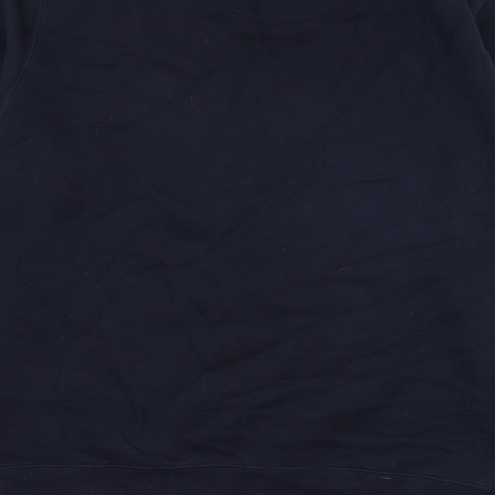 ACW85 Mens Blue Polyester Pullover Sweatshirt Size 2XL