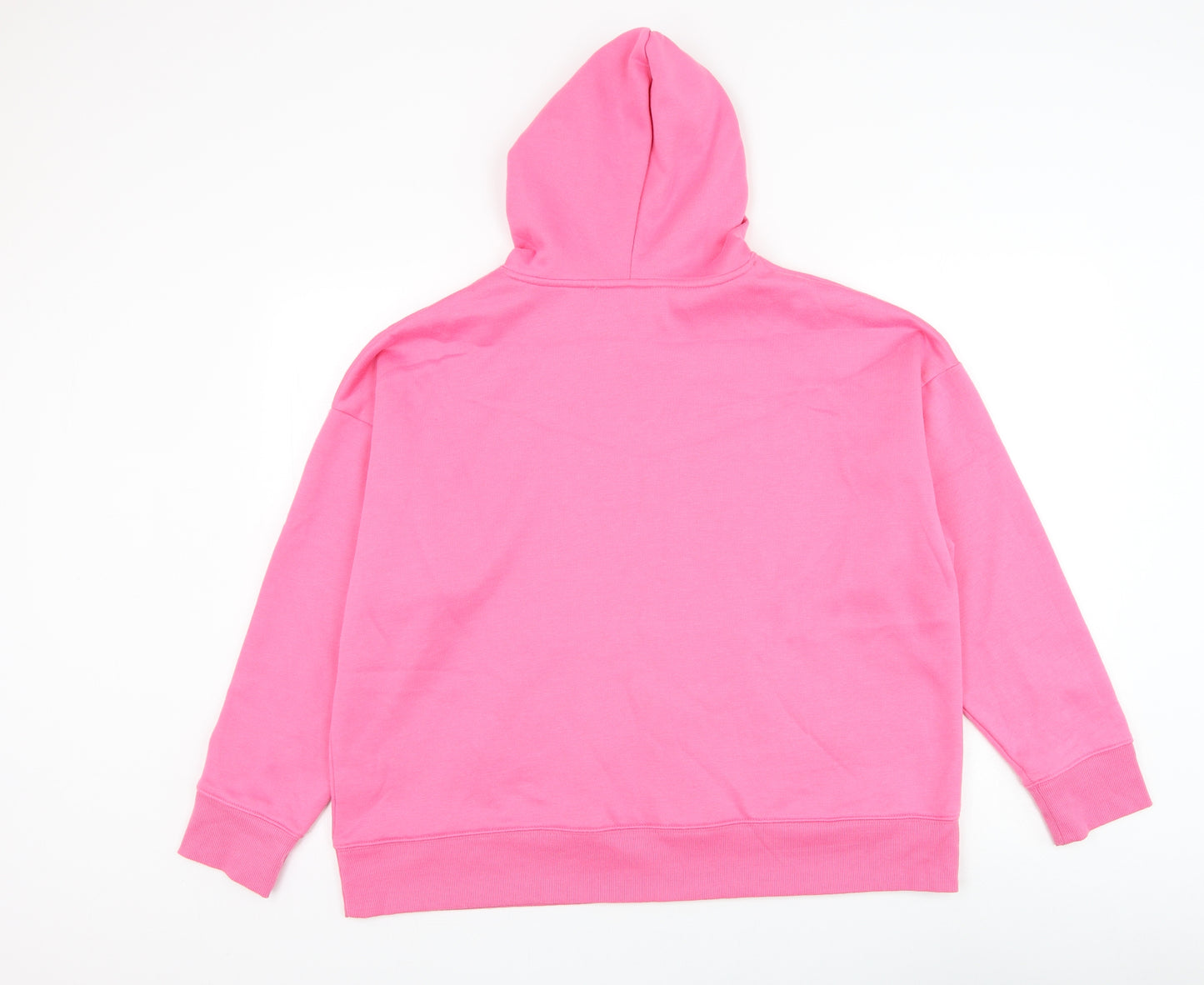 Papaya Womens Pink Polyester Pullover Hoodie Size L Pullover