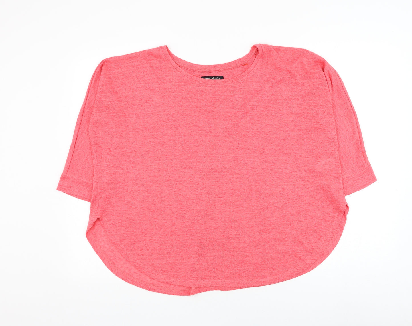 NEXT Womens Pink Round Neck Polyester Pullover Jumper Size 12