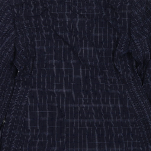 Precis Womens Blue Jacket Blazer Size 8 Button