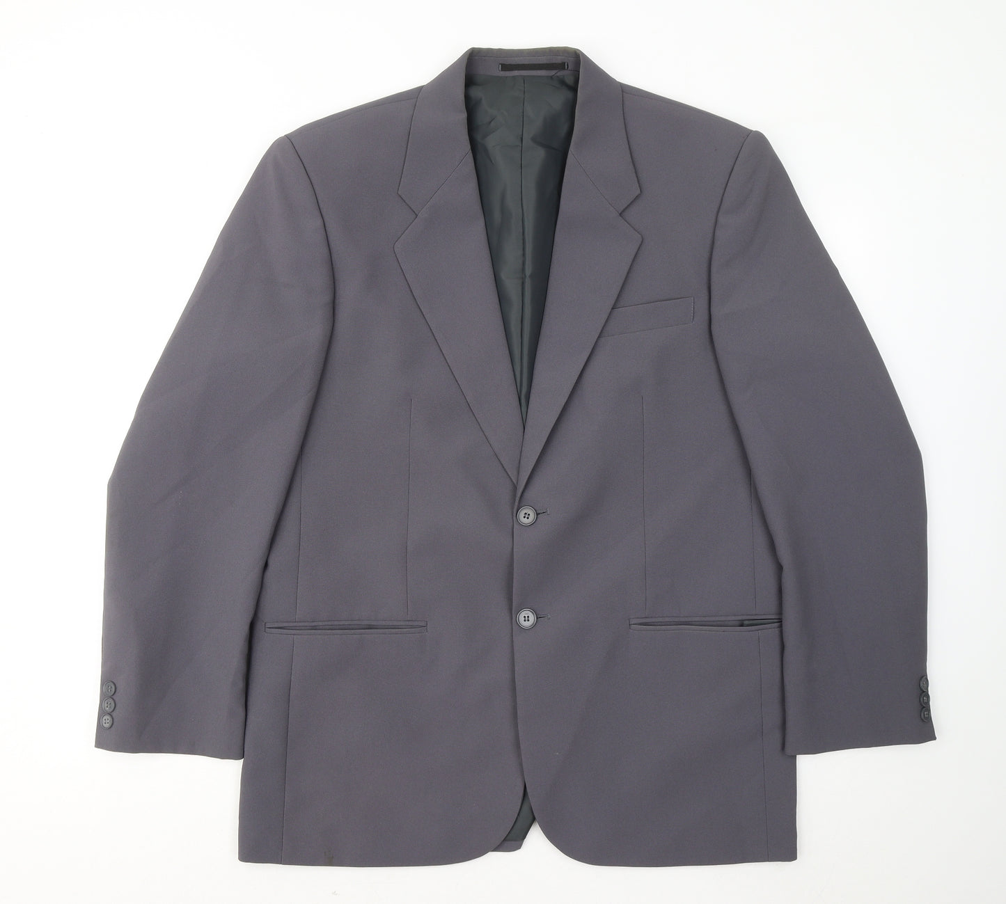 Premier MAN Mens Grey Polyester Jacket Suit Jacket Size 40
