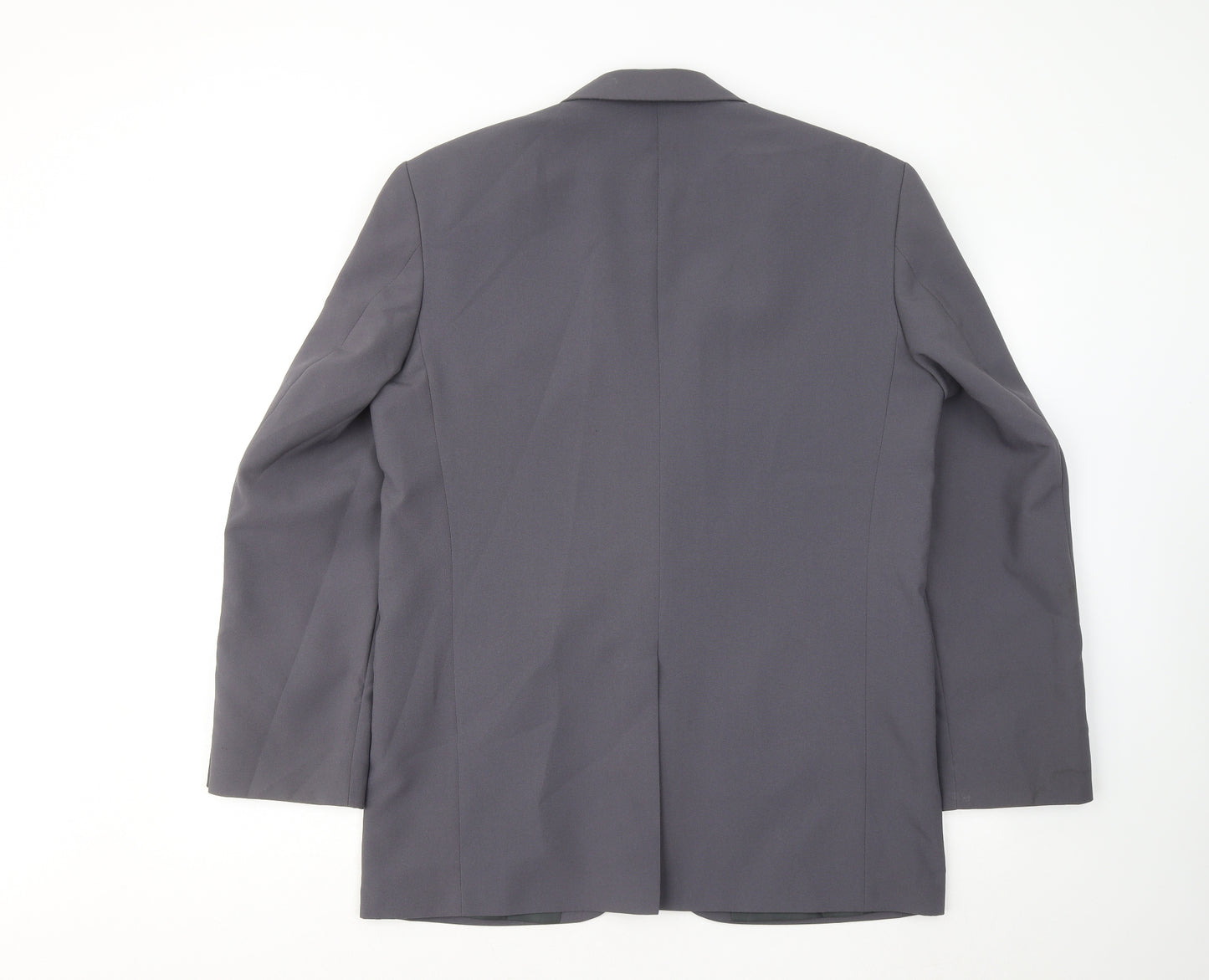 Premier MAN Mens Grey Polyester Jacket Suit Jacket Size 40