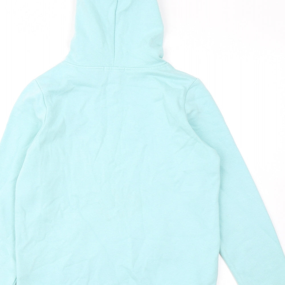 Gap Girls Blue Cotton Pullover Hoodie Size 13 Years