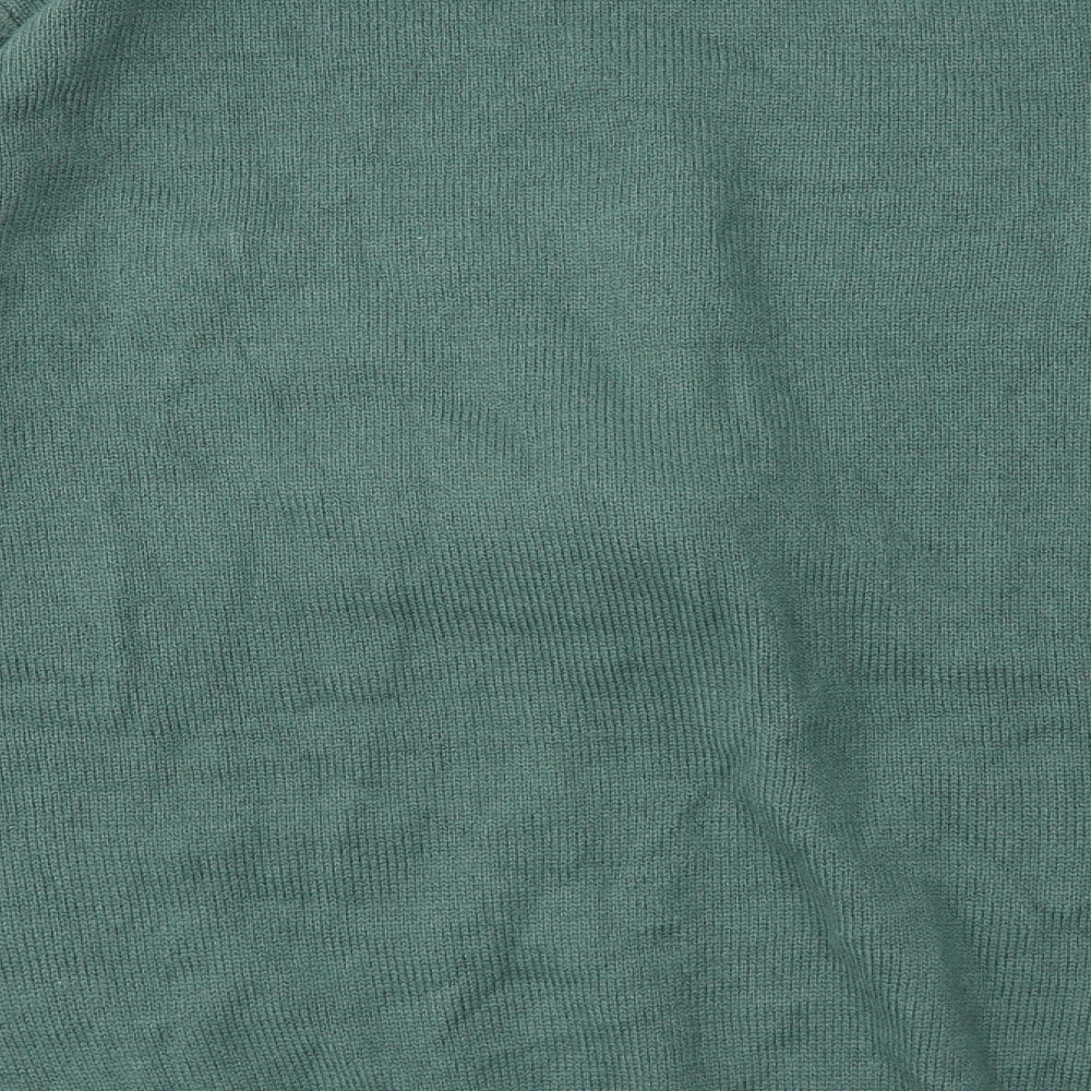 Avenue Mens Green Round Neck Acrylic Pullover Jumper Size XL - Christmas jumper