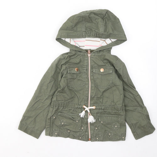 Gwians Closet Girls Green Jacket Size 2 Years