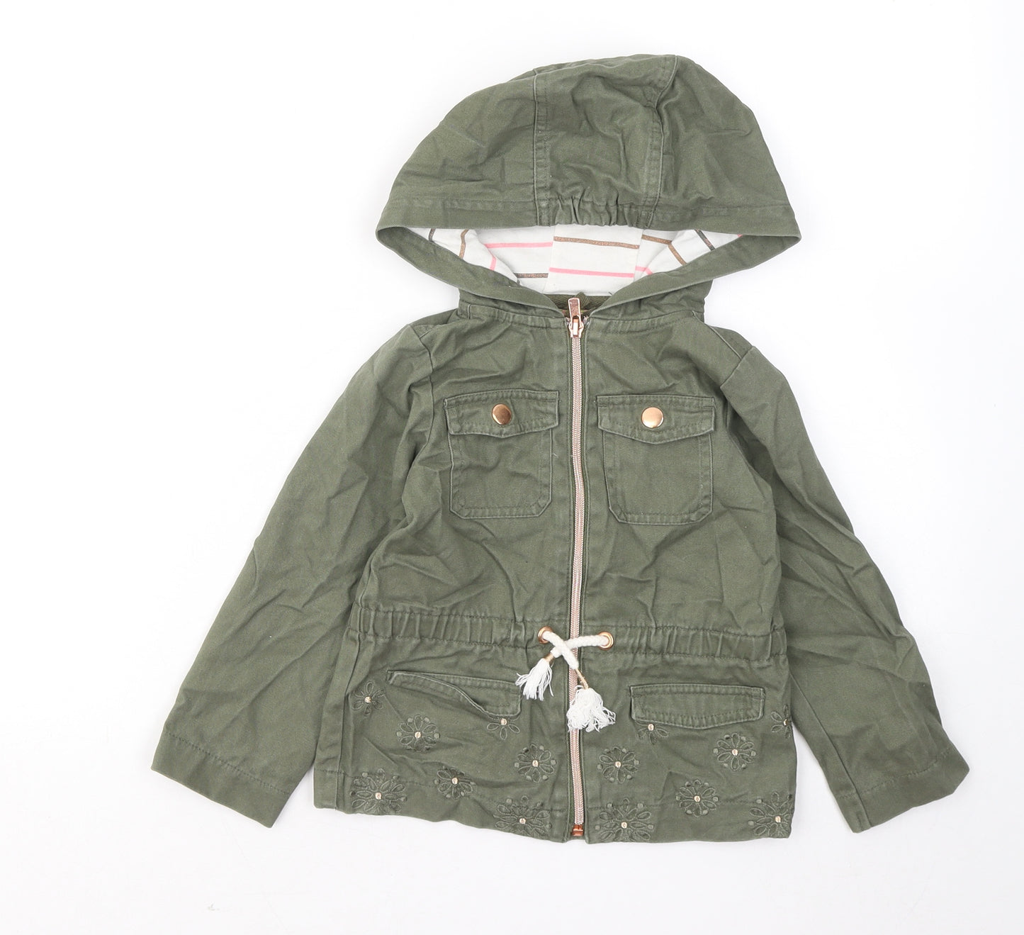 Gwians Closet Girls Green Jacket Size 2 Years