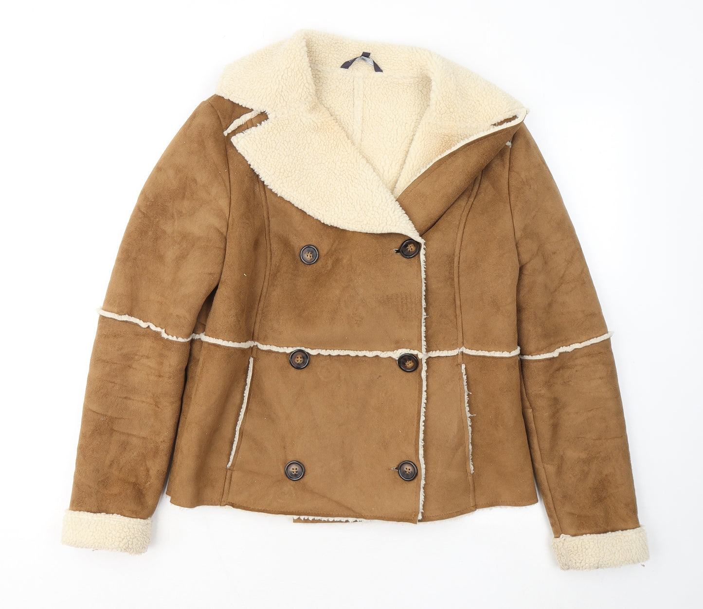 Marks and Spencer Womens Brown Jacket Size 12