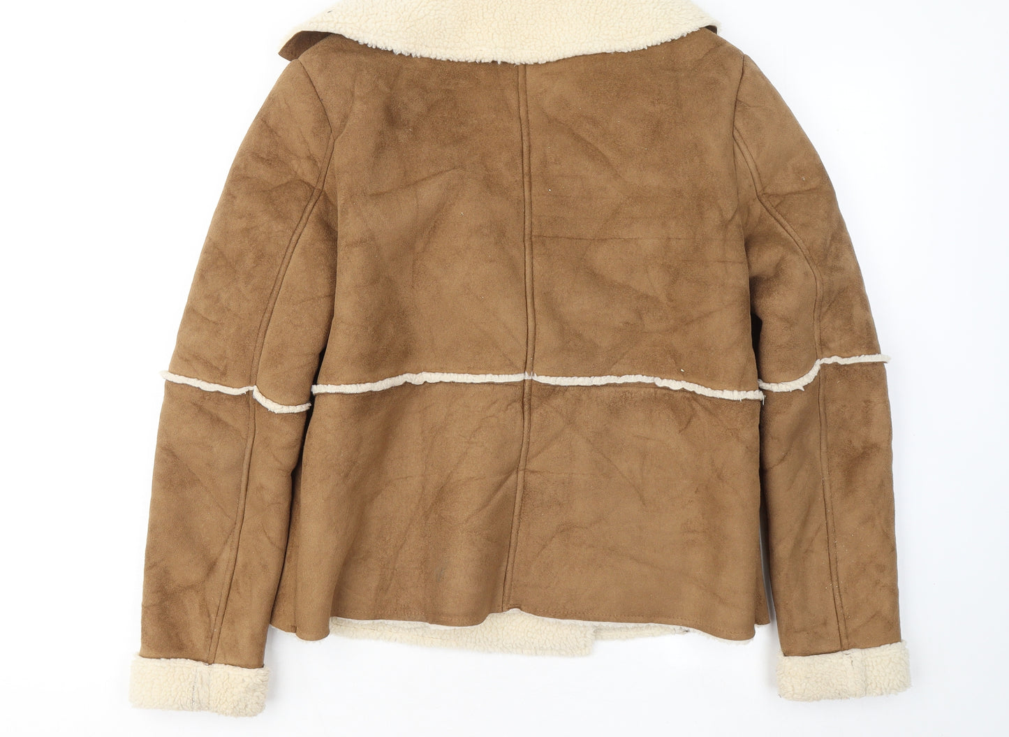 Marks and Spencer Womens Brown Jacket Size 12