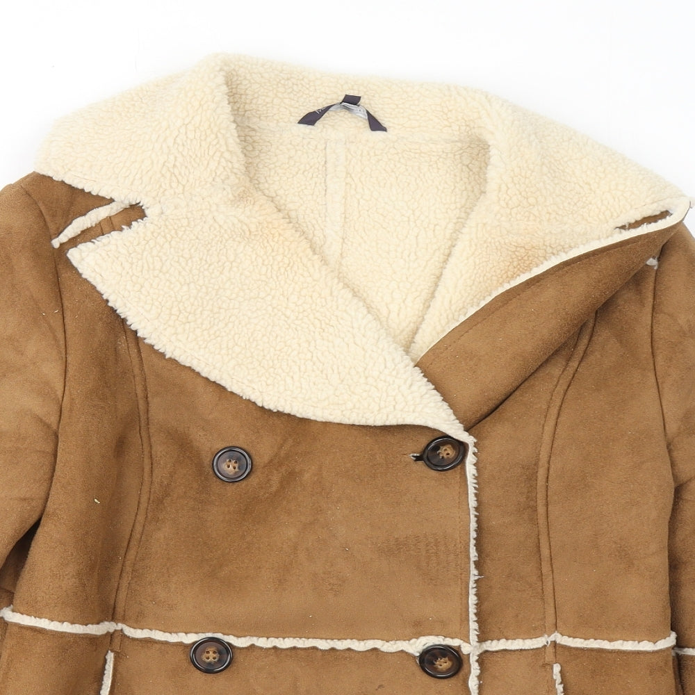 Marks and Spencer Womens Brown Jacket Size 12