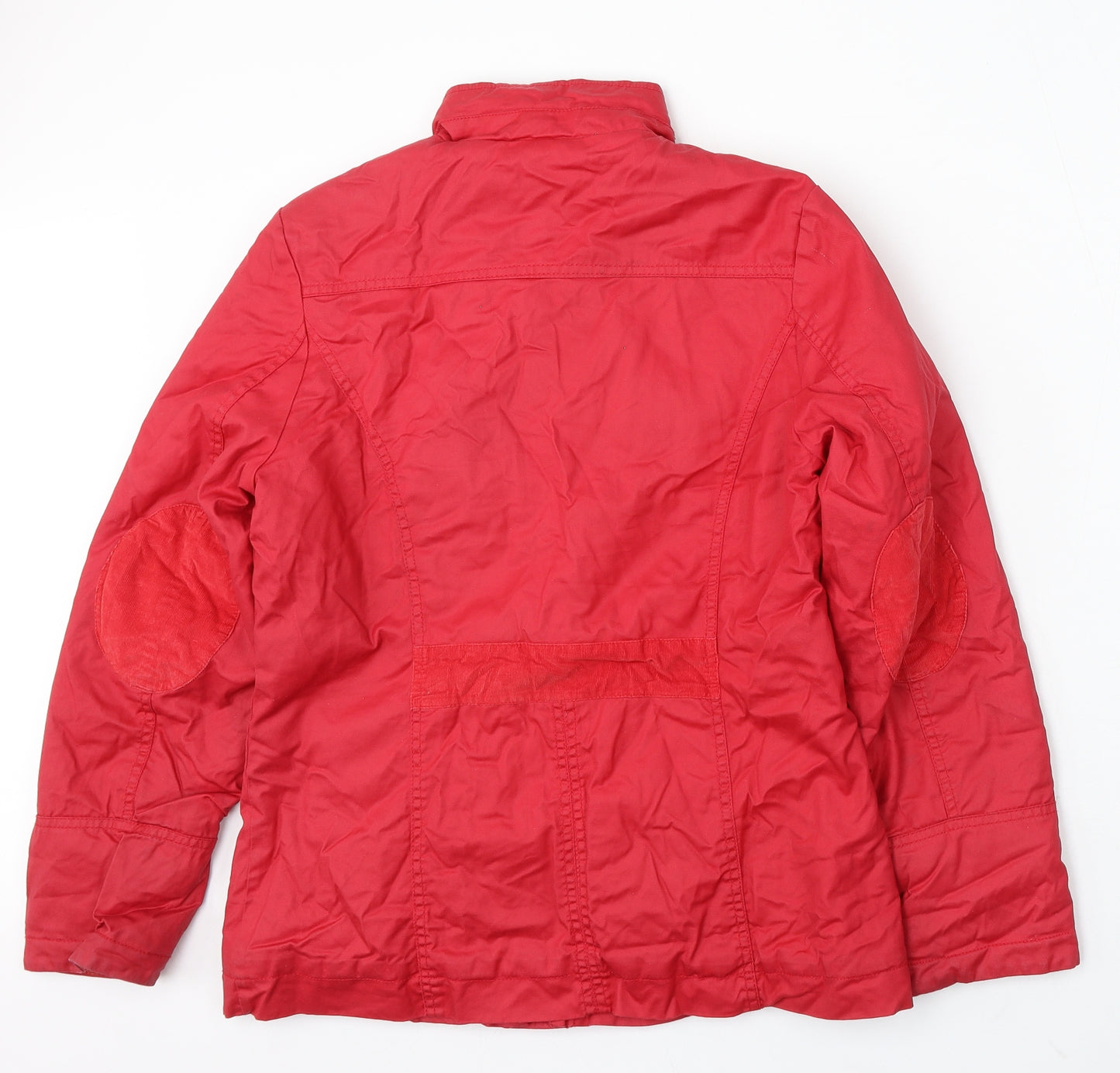 Papaya Womens Red Jacket Coat Size 12 Zip