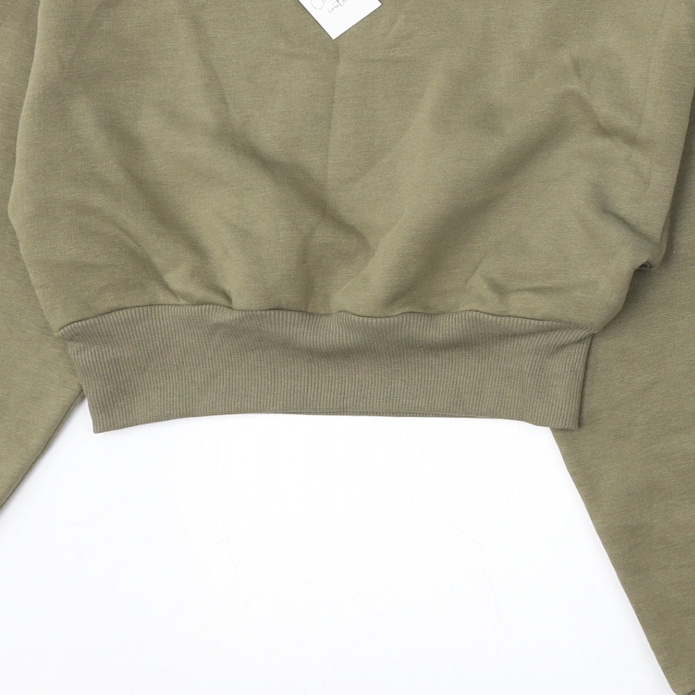Matalan Girls Green Polyester Pullover Sweatshirt Size 12 Years - Always Be Yourself