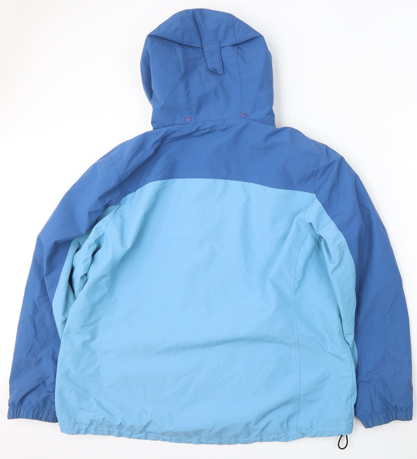 Land's End Mens Blue Jacket Coat Size XL Zip