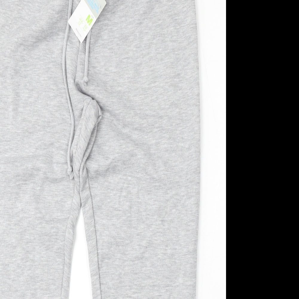 Primark Womens Grey Polyester Jogger Trousers Size 12 L30 in Regular