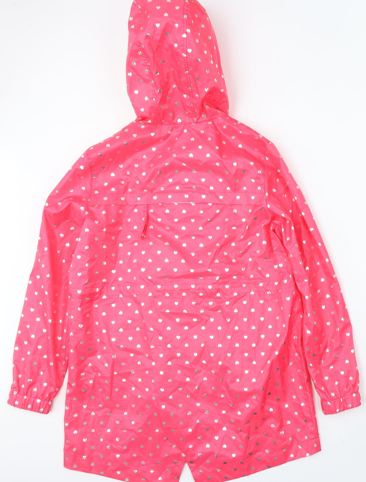 Vigiant Womens Pink Geometric Jacket Coat Size 12 Zip