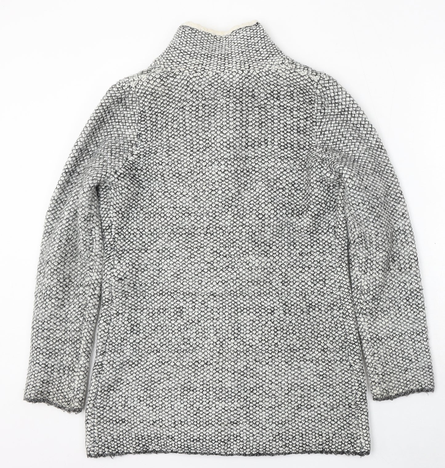 Dulipa Womens Multicoloured V-Neck Acrylic Cardigan Jumper Size 8