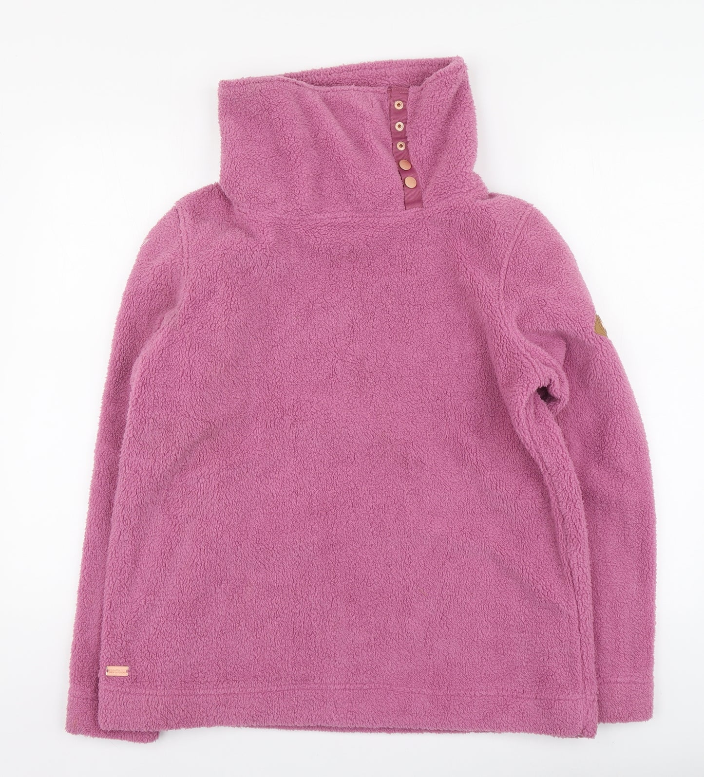 Regatta Womens Pink Polyester Pullover Hoodie Size 16