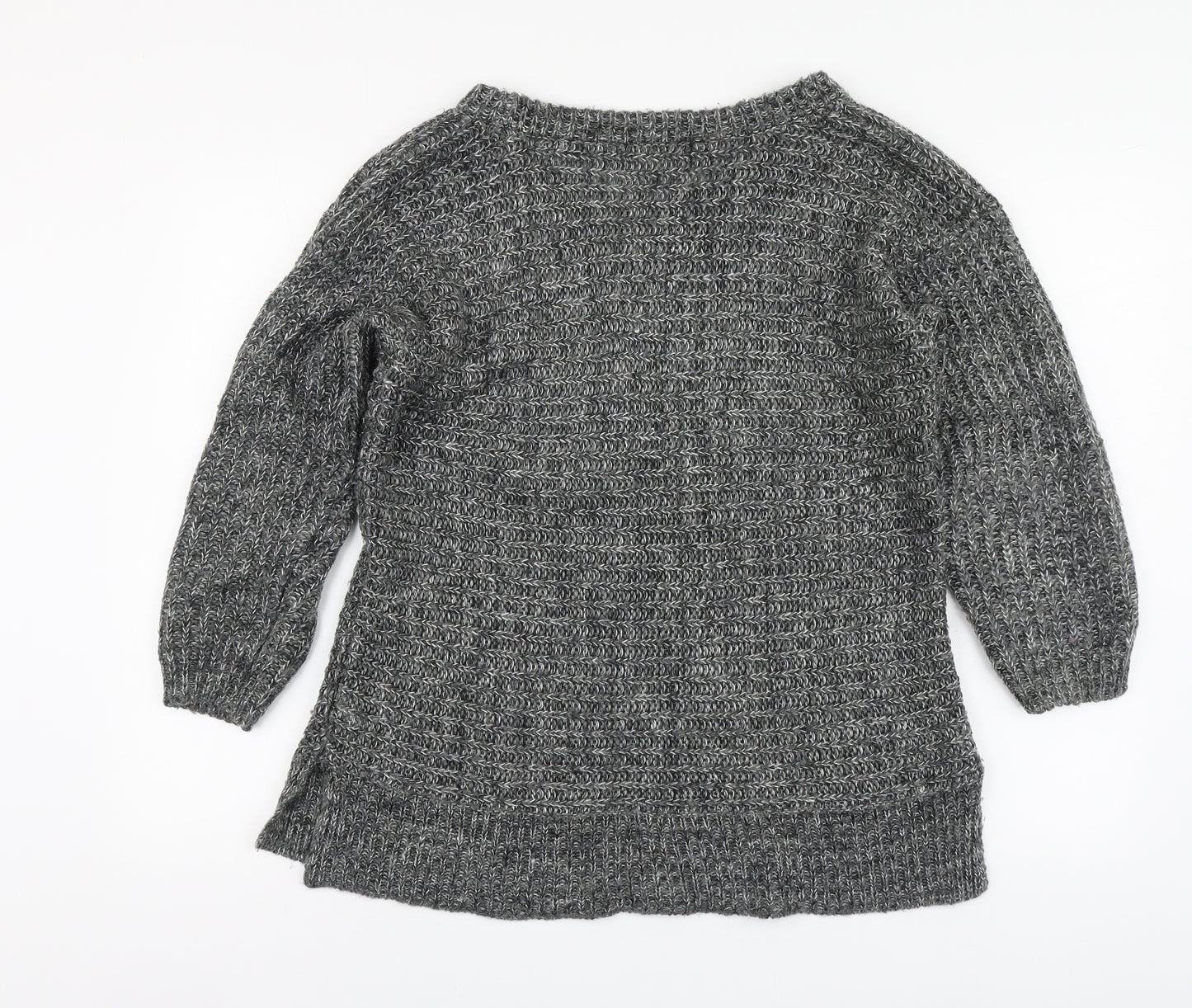 Atmosphere Womens Green Round Neck Acrylic Pullover Jumper Size 12