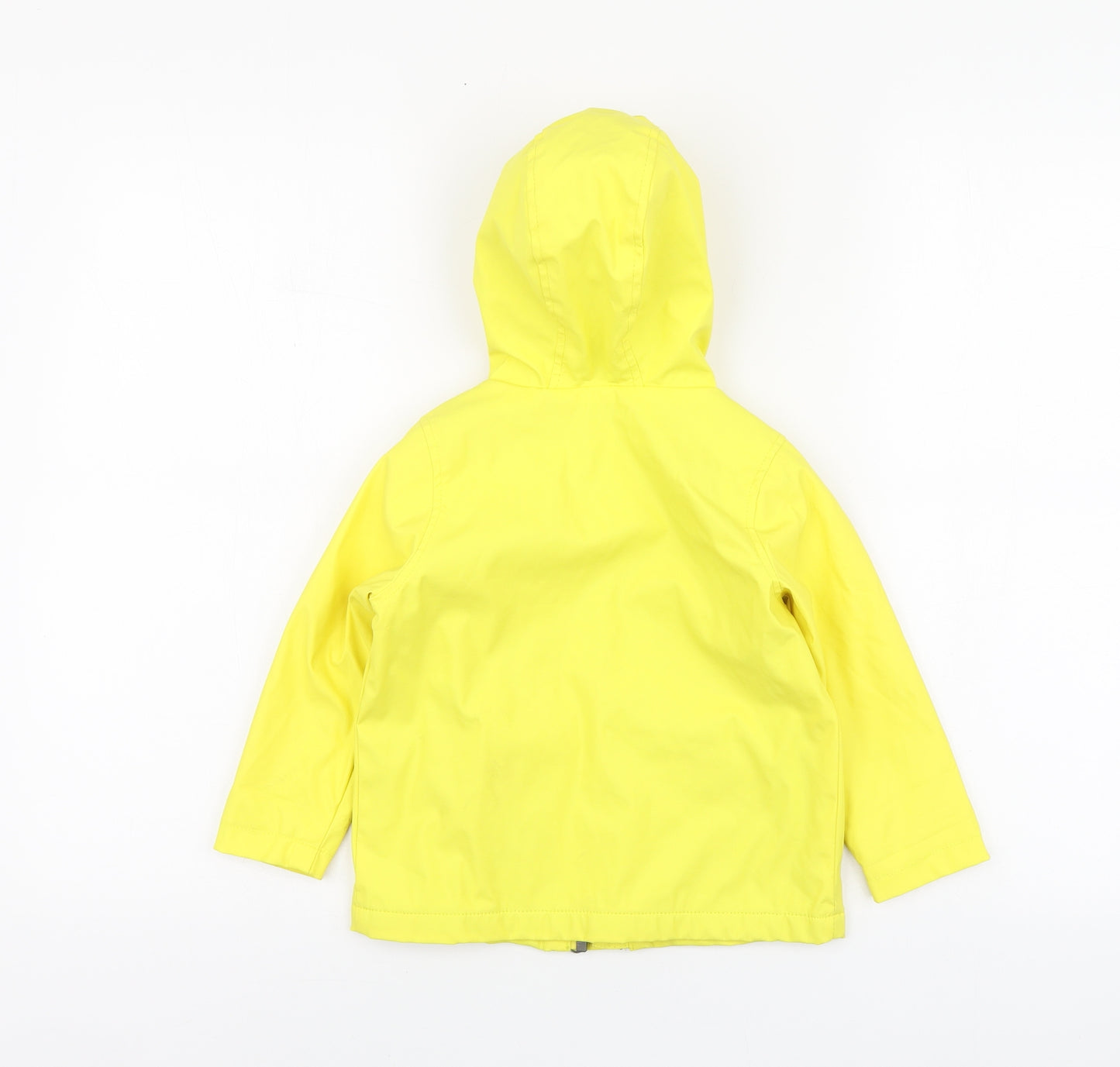 TU Baby Yellow Rain Coat Jacket Size 18-24 Months