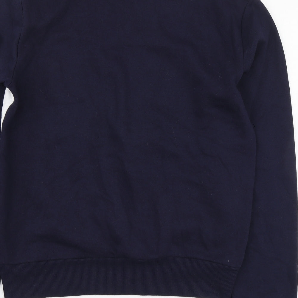 Primark Womens Blue Cotton Pullover Sweatshirt Size S
