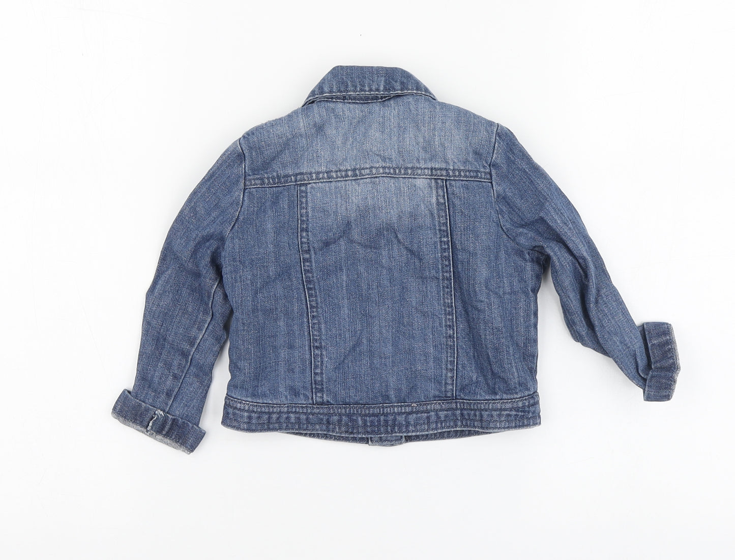 TU Girls Blue Jacket Size 12-18 Months