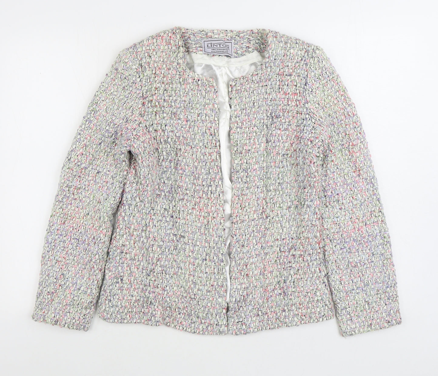 Linton Womens Multicoloured Jacket Blazer Size S