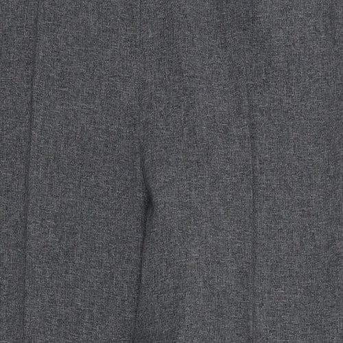 Essentials Womens Grey Polyester Trousers Size 18 L27 in Regular