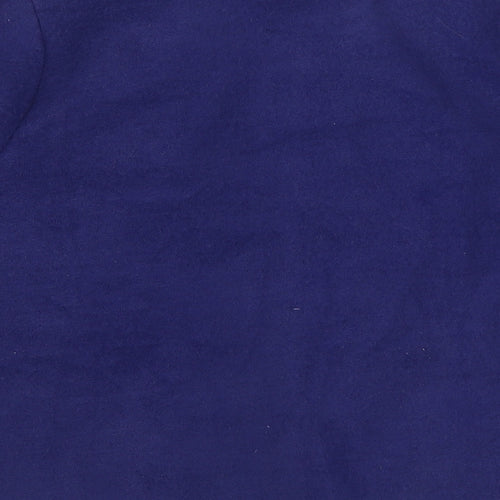 Marlon Womens Blue Jacket Blazer Size 8 Button