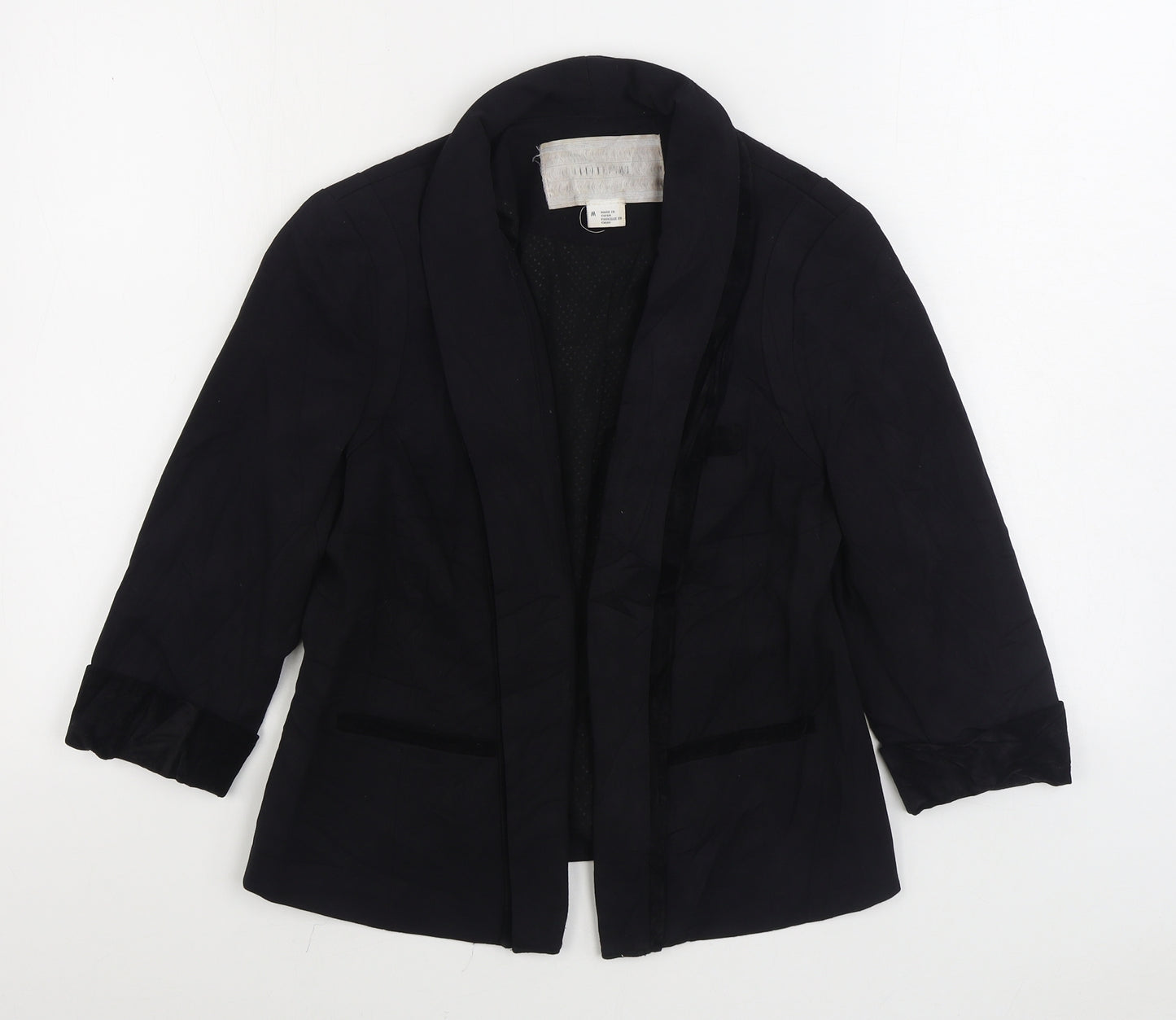 Oooperative Womens Black Jacket Blazer Size M