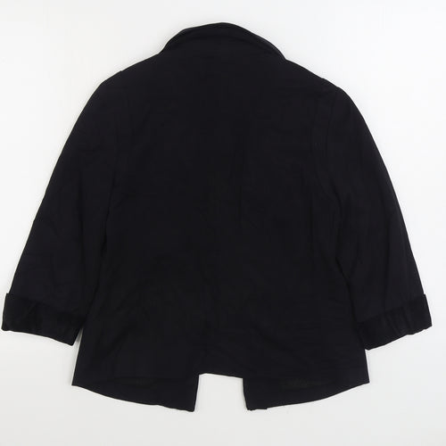 Oooperative Womens Black Jacket Blazer Size M
