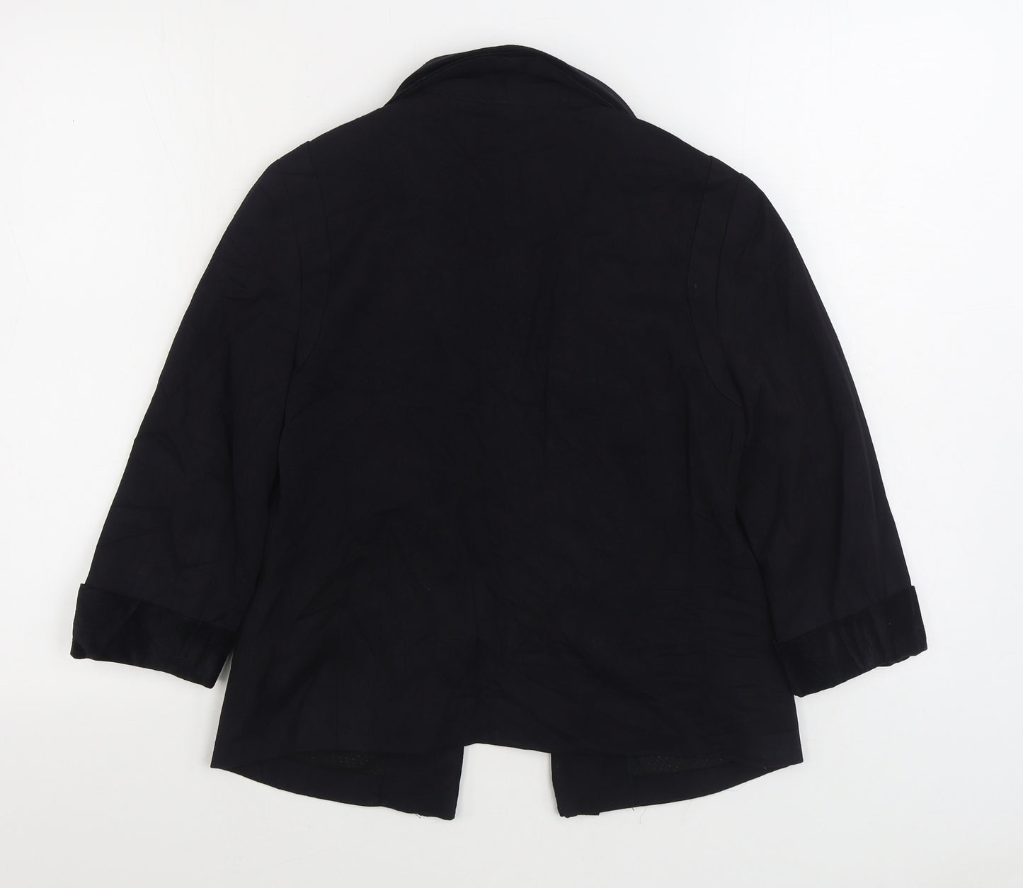 Oooperative Womens Black Jacket Blazer Size M