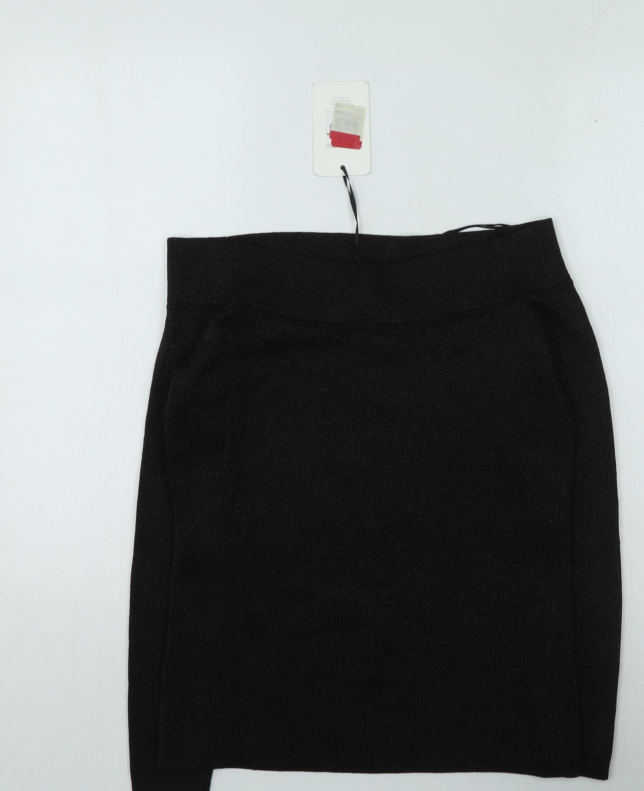 Jasper Conran Womens Black Scoop Neck Viscose Pullover Jumper Size 14