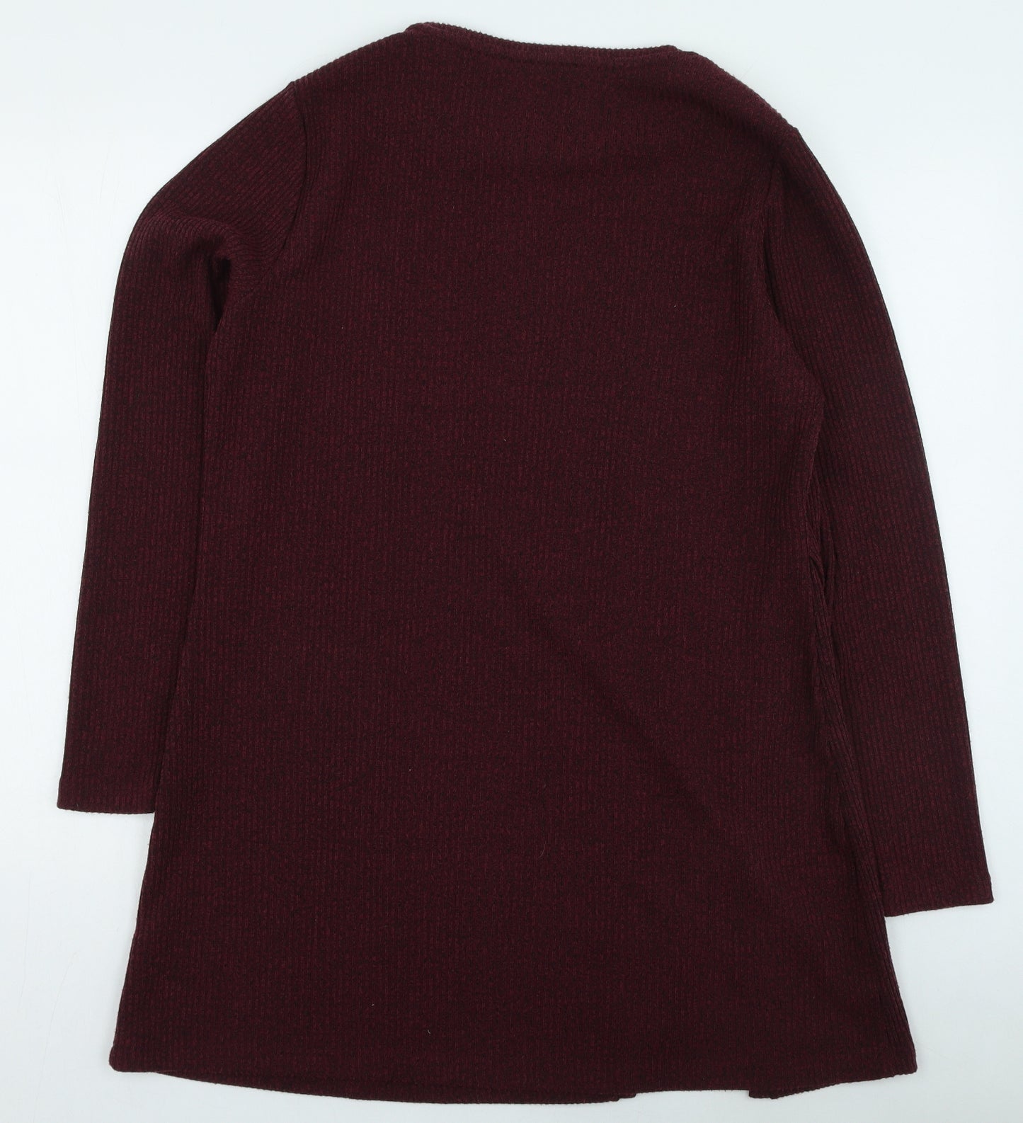 Very Womens Purple Round Neck Polyester Pullover Jumper Size 18